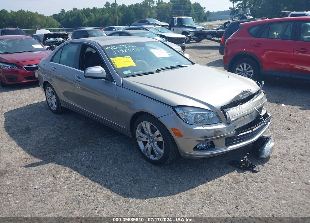 2008 MERCEDES-BENZ C 300 LUXURY 4MATIC/SPORT 4MATIC VIN: WDDGF81X08F163706