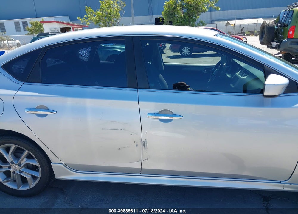 2014 NISSAN SENTRA SR VIN: 3N1AB7AP3EY272867