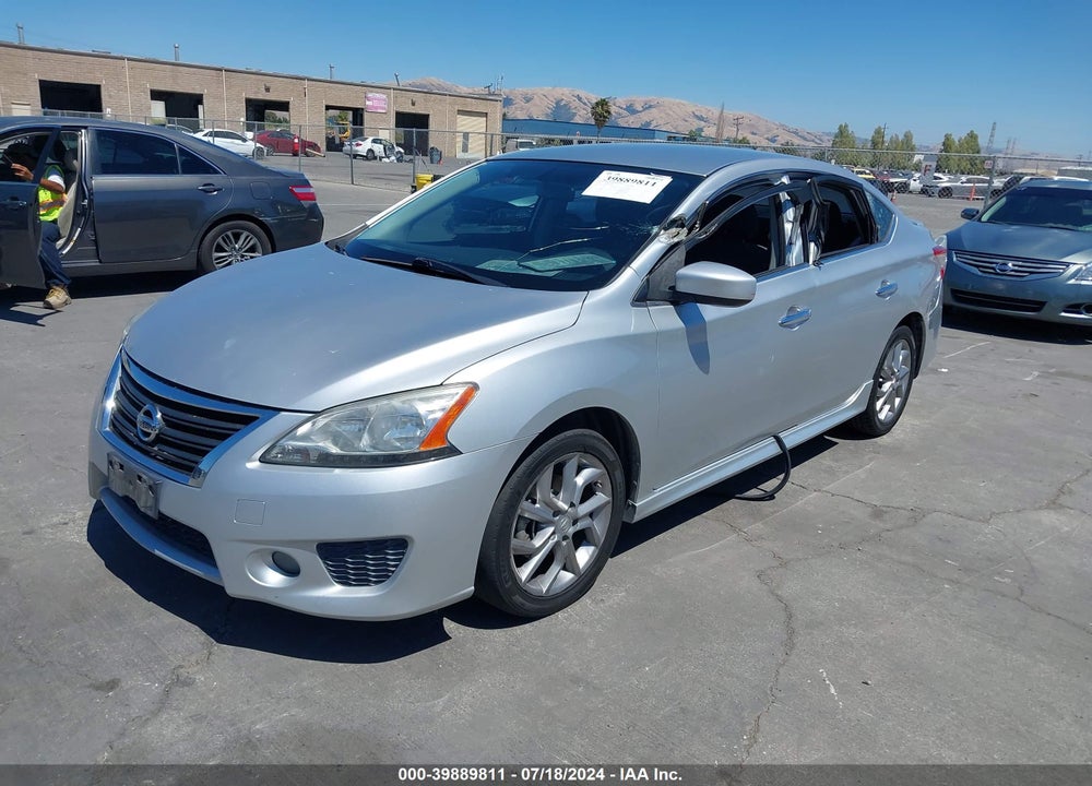 2014 NISSAN SENTRA SR VIN: 3N1AB7AP3EY272867