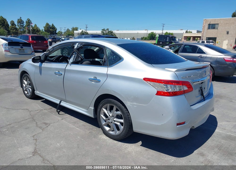 2014 NISSAN SENTRA SR VIN: 3N1AB7AP3EY272867