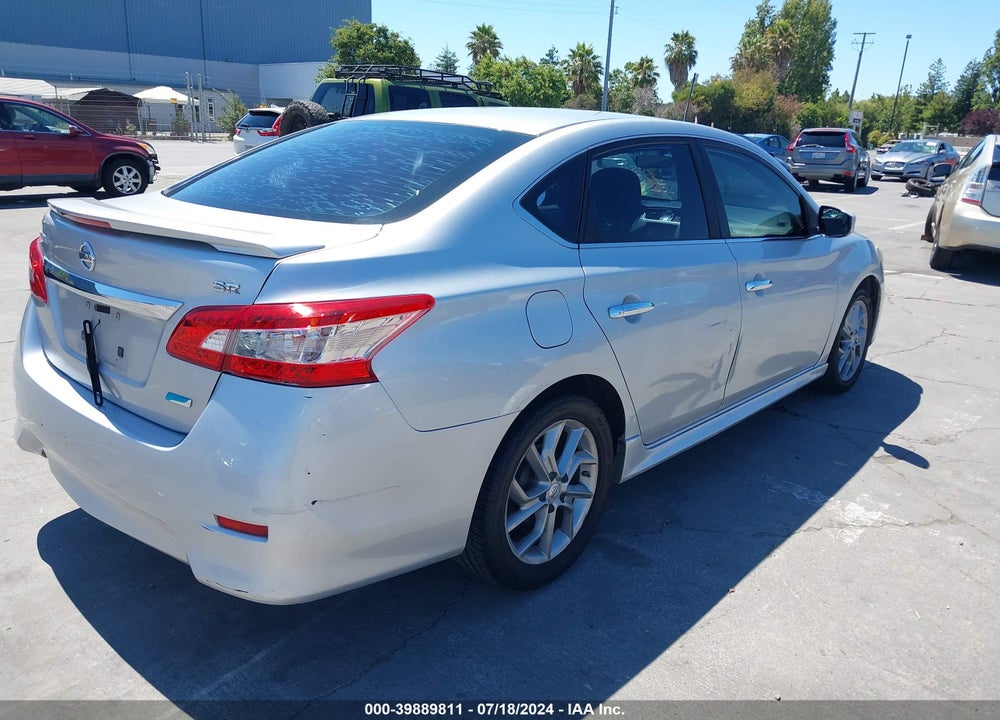 2014 NISSAN SENTRA SR VIN: 3N1AB7AP3EY272867