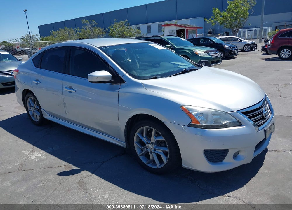 2014 NISSAN SENTRA SR VIN: 3N1AB7AP3EY272867