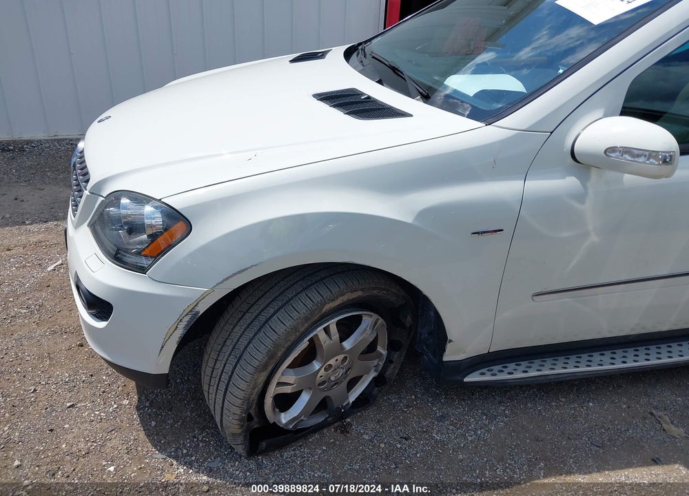 2008 MERCEDES-BENZ ML 350 4MATIC VIN: 4JGBB86E18A324581