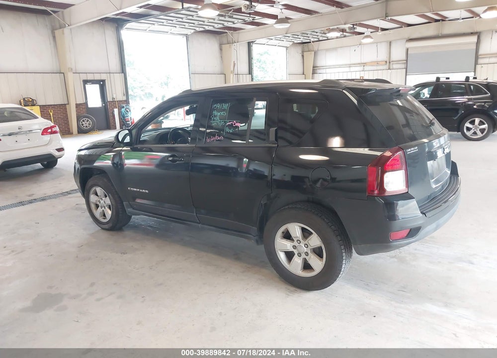 2017 JEEP COMPASS LATITUDE FWD VIN: 1C4NJCEA3HD212451