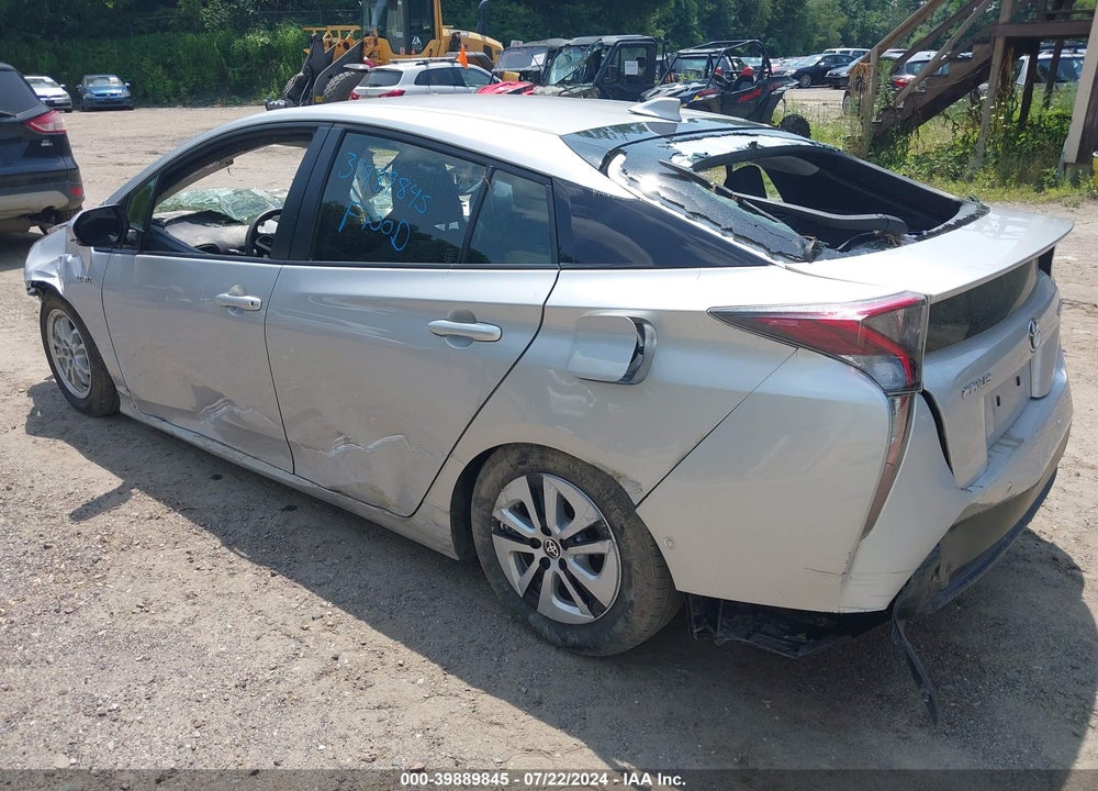 2017 TOYOTA PRIUS TWO VIN: JTDKBRFUXH3573449