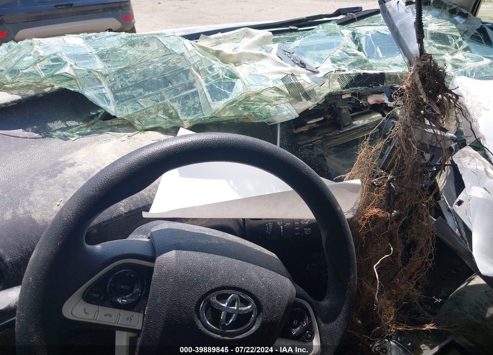 2017 TOYOTA PRIUS TWO VIN: JTDKBRFUXH3573449