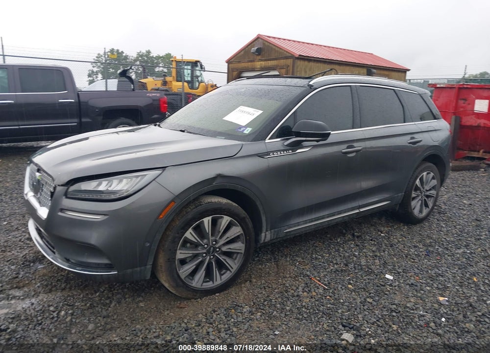 2021 LINCOLN CORSAIR RESERVE VIN: 5LMCJ2D94MUL25885