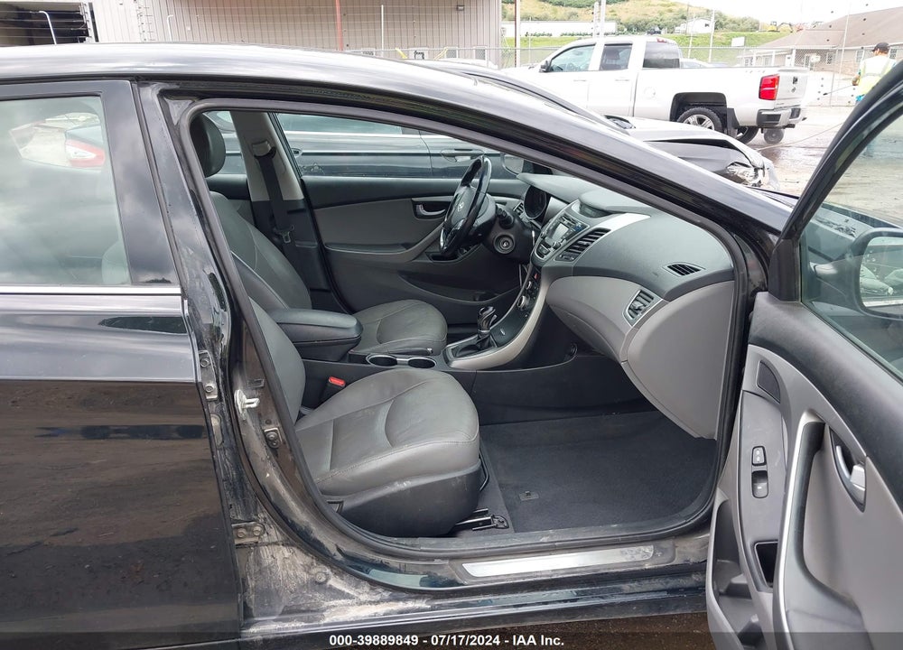 2014 HYUNDAI ELANTRA LIMITED VIN: 5NPDH4AE0EH535836