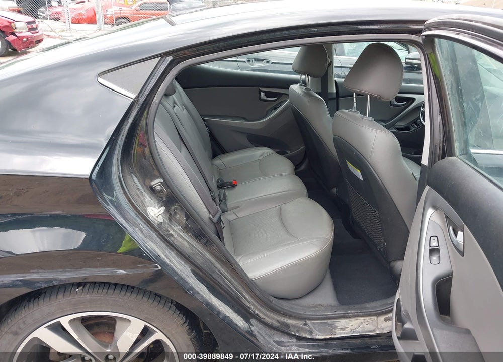 2014 HYUNDAI ELANTRA LIMITED VIN: 5NPDH4AE0EH535836
