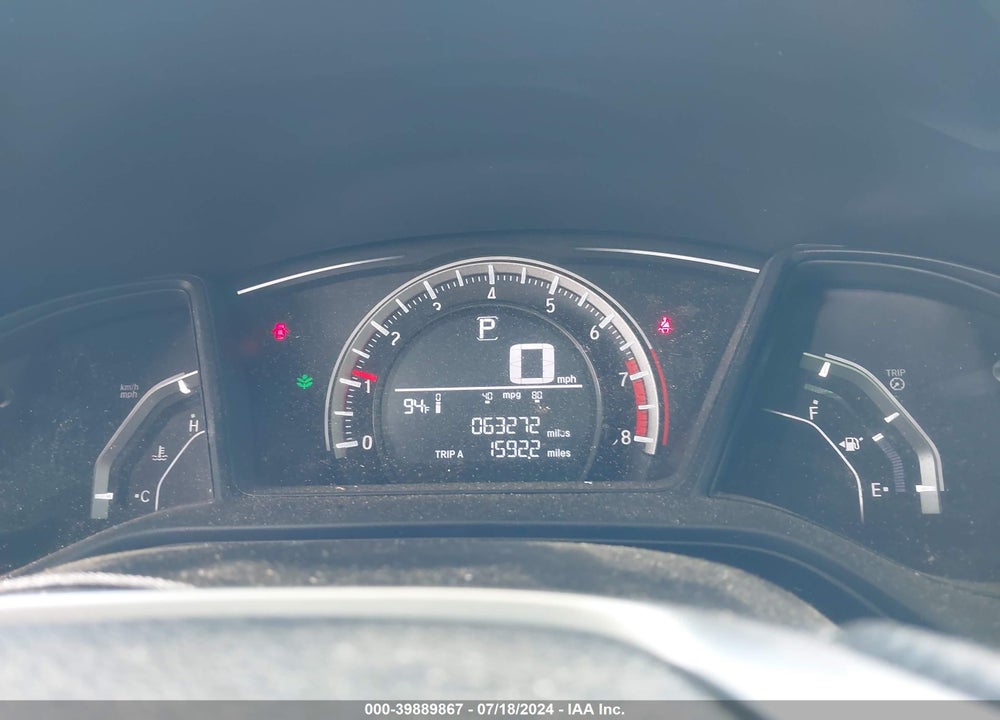 2016 HONDA CIVIC LX VIN: 2HGFC2F50GH536194