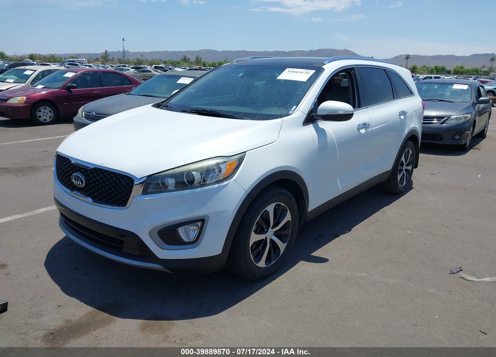 2017 KIA SORENTO 3.3L EX VIN: 5XYPH4A54HG257211