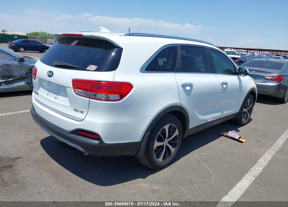 2017 KIA SORENTO 3.3L EX VIN: 5XYPH4A54HG257211
