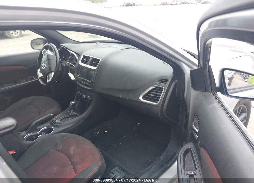 2011 DODGE AVENGER MAINSTREET VIN: 1B3BD1FG0BN587458