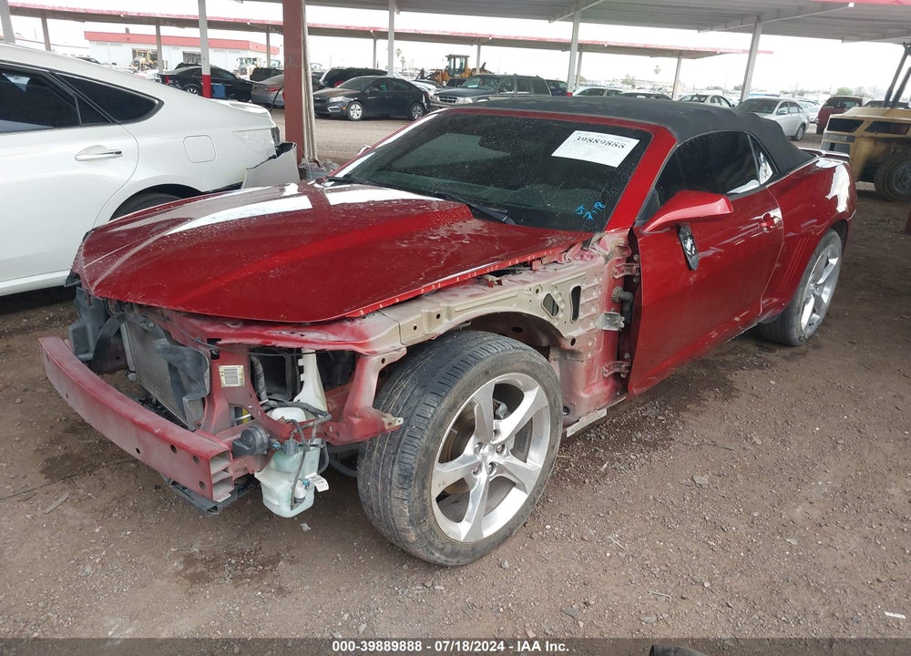 2015 CHEVROLET CAMARO 2LT VIN: 2G1FF3D39F9291197