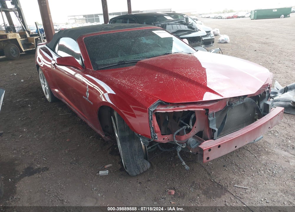 2015 CHEVROLET CAMARO 2LT VIN: 2G1FF3D39F9291197