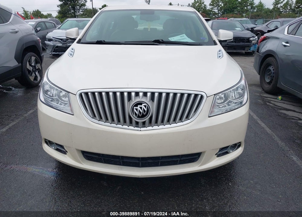 2012 BUICK LACROSSE LEATHER GROUP VIN: 1G4GC5E3XCF342848