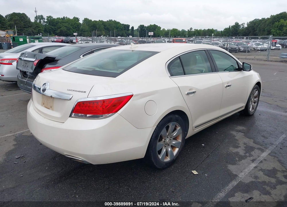 2012 BUICK LACROSSE LEATHER GROUP VIN: 1G4GC5E3XCF342848