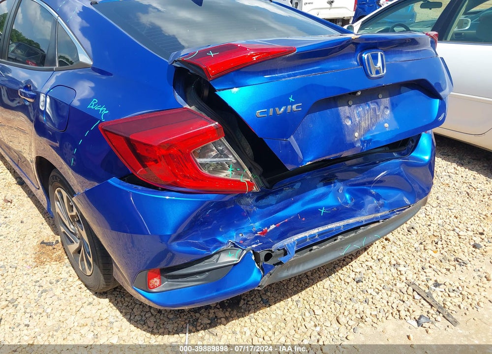 2018 HONDA CIVIC EX VIN: 2HGFC2F7XJH580499
