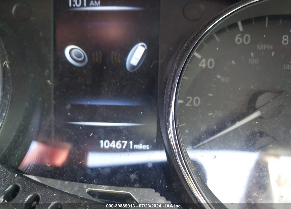 2017 NISSAN ROGUE SV VIN: 5N1AT2MV9HC877878