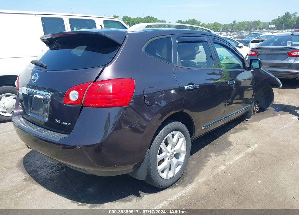 2013 NISSAN ROGUE SV W/SL PKG VIN: JN8AS5MV8DW106026