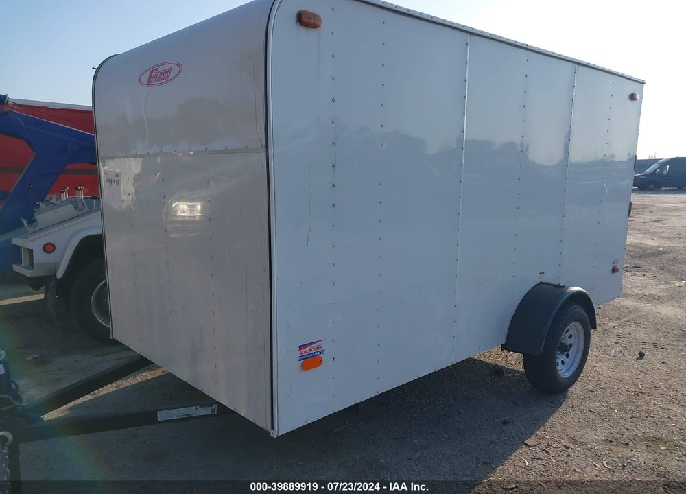 2023 CARSON ENCLOSED TRAILER VIN: 4HXBE121XPC230000