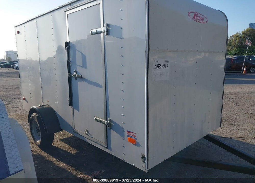 2023 CARSON ENCLOSED TRAILER VIN: 4HXBE121XPC230000