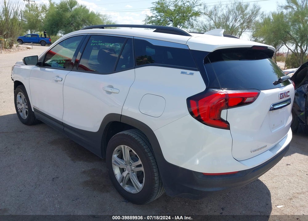 2020 GMC TERRAIN FWD SLE VIN: 3GKALMEV6LL134742