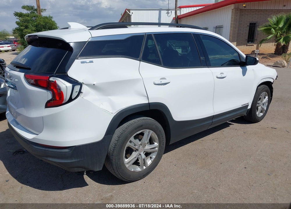 2020 GMC TERRAIN FWD SLE VIN: 3GKALMEV6LL134742