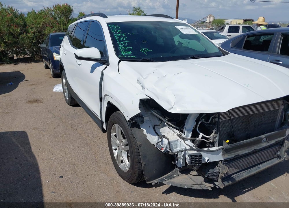 2020 GMC TERRAIN FWD SLE VIN: 3GKALMEV6LL134742