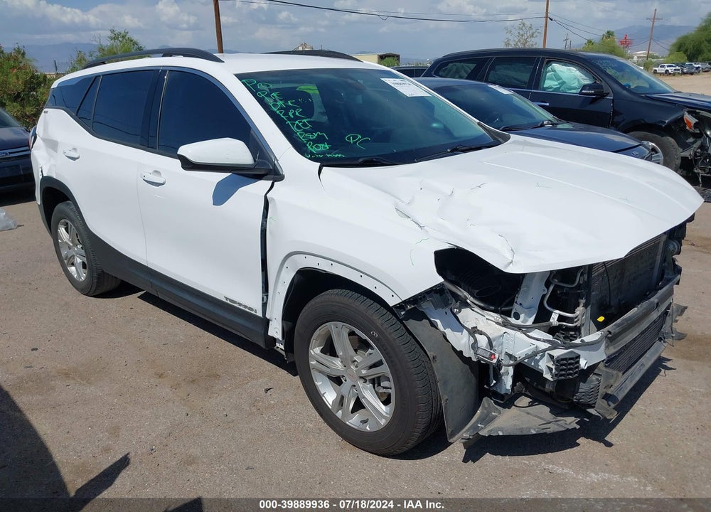 2020 GMC TERRAIN FWD SLE VIN: 3GKALMEV6LL134742