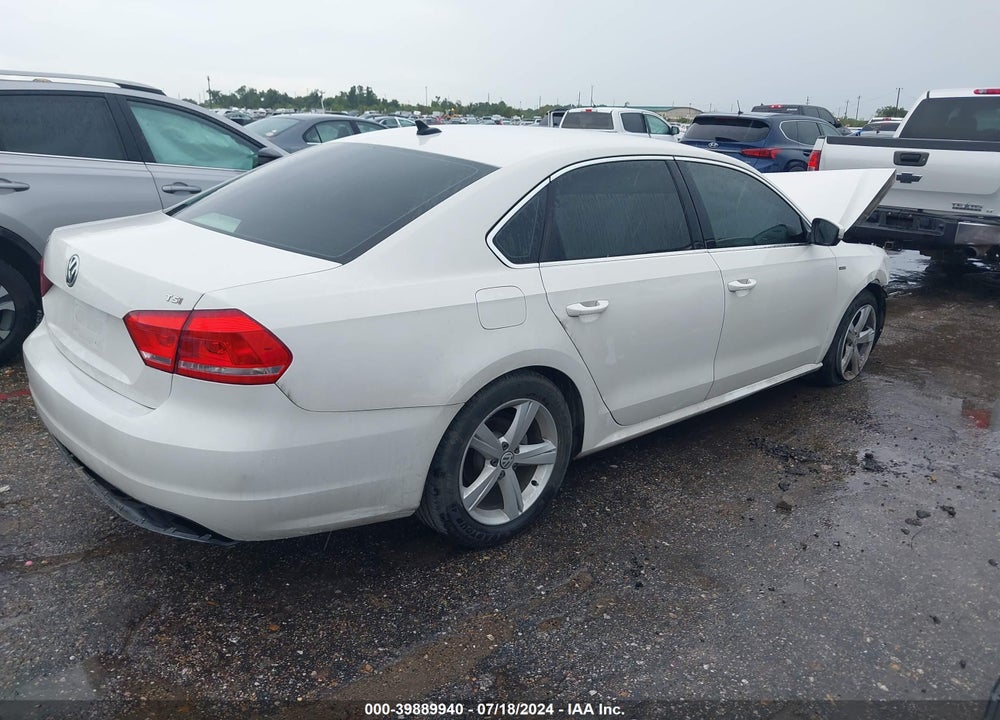 2015 VOLKSWAGEN PASSAT 1.8T LIMITED EDITION VIN: 1VWAS7A30FC108350