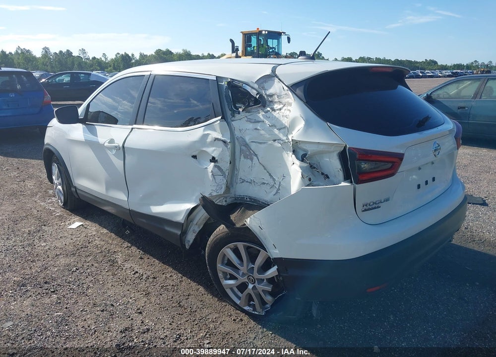 2022 NISSAN ROGUE SPORT S FWD XTRONIC CVT VIN: JN1BJ1AV6NW342095
