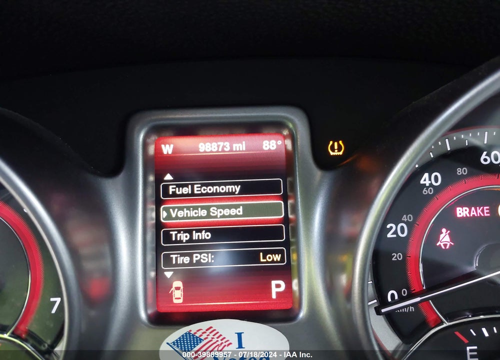 2015 DODGE JOURNEY CROSSROAD VIN: 3C4PDCGB3FT722988