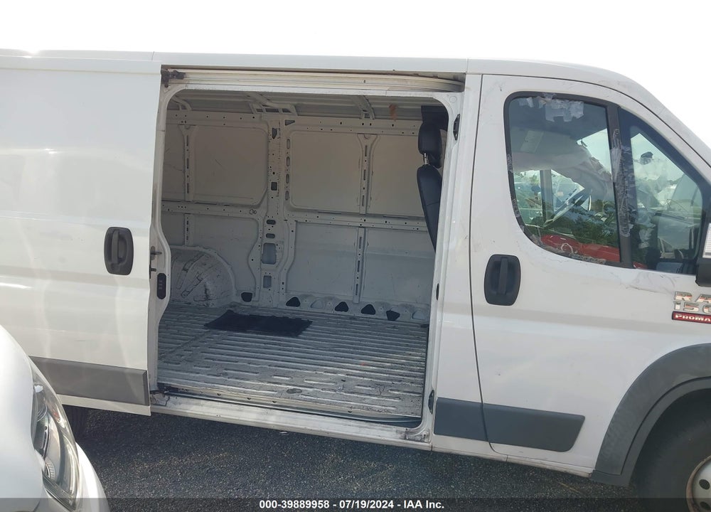 2016 RAM PROMASTER 1500 LOW ROOF VIN: 3C6TRVAG3GE121321