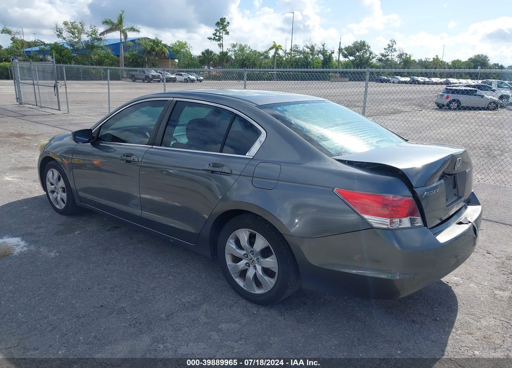 2009 HONDA ACCORD 2.4 EX VIN: 1HGCP26789A052672