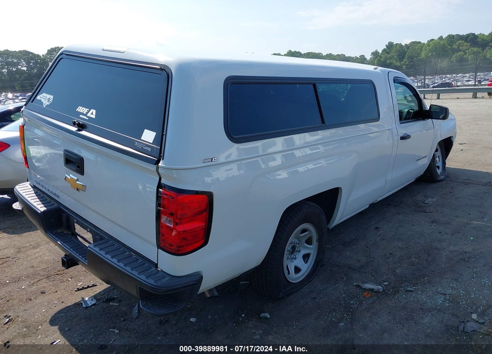 2017 CHEVROLET SILVERADO 1500 WT VIN: 1GCNCNEH1HZ331637