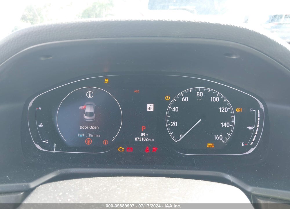 2019 HONDA ACCORD EX-L VIN: 1HGCV1F58KA101518