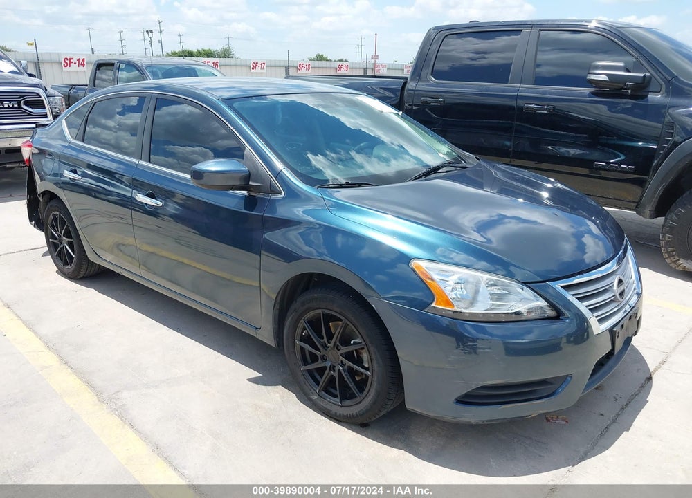 2014 NISSAN SENTRA S VIN: 3N1AB7AP2EY320889