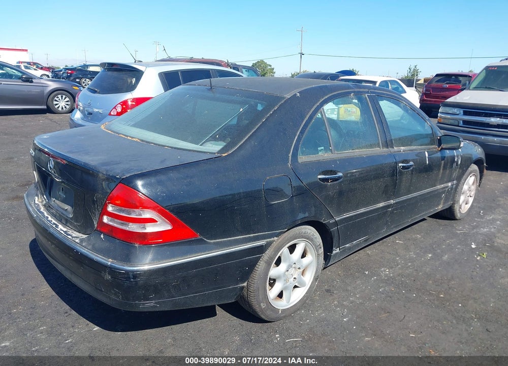 2002 MERCEDES-BENZ C 320 VIN: WDBRF64J82E005933