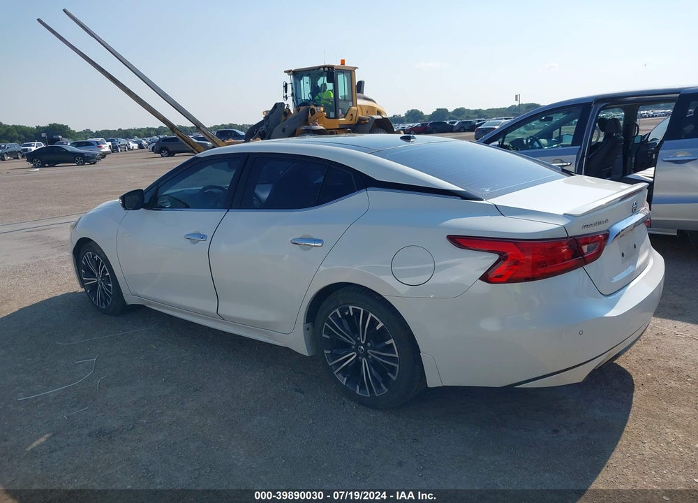 2017 NISSAN MAXIMA 3.5 PLATINUM VIN: 1N4AA6AP8HC406219