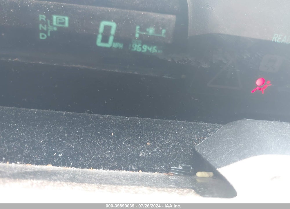 2007 TOYOTA PRIUS VIN: JTDKB20U277596201