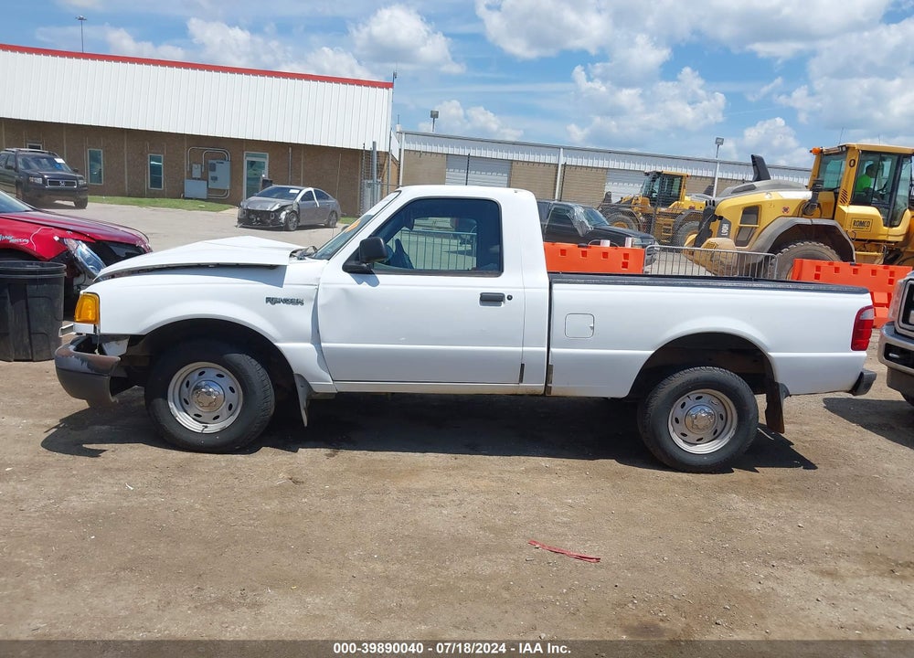 2002 FORD RANGER XL/XLT VIN: 1FTYR10D42PB74049