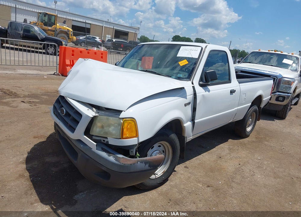 2002 FORD RANGER XL/XLT VIN: 1FTYR10D42PB74049