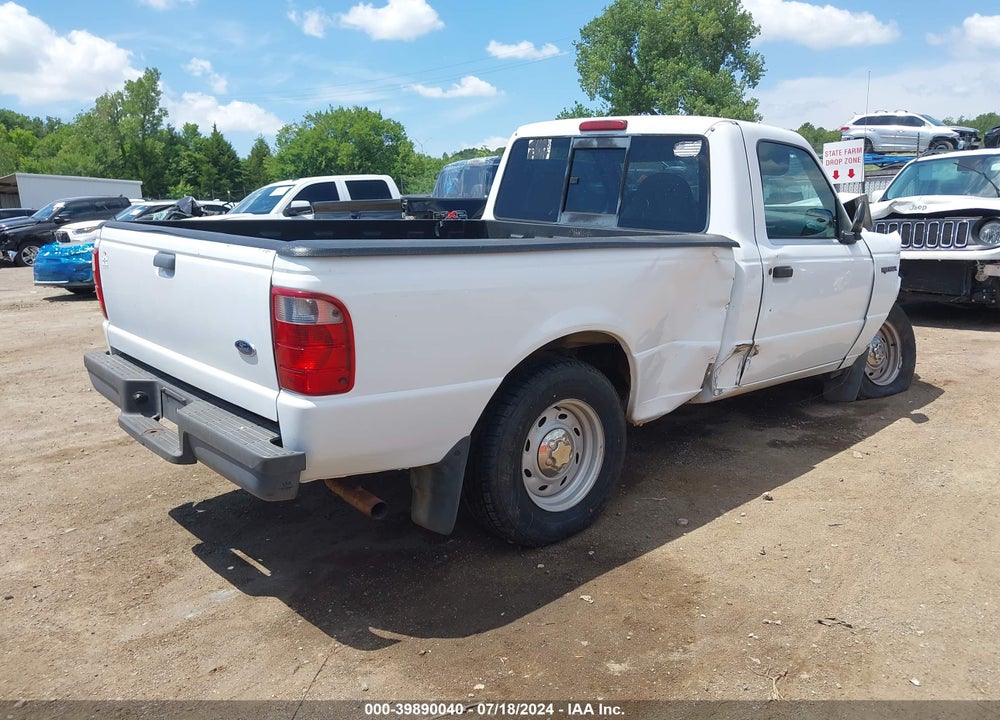 2002 FORD RANGER XL/XLT VIN: 1FTYR10D42PB74049