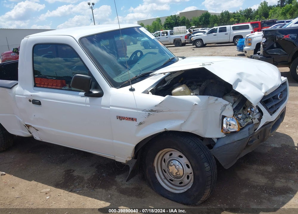 2002 FORD RANGER XL/XLT VIN: 1FTYR10D42PB74049