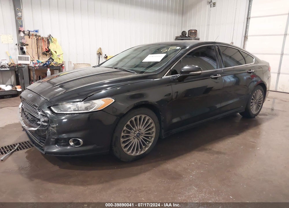2013 FORD FUSION TITANIUM VIN: 3FA6P0K93DR331152