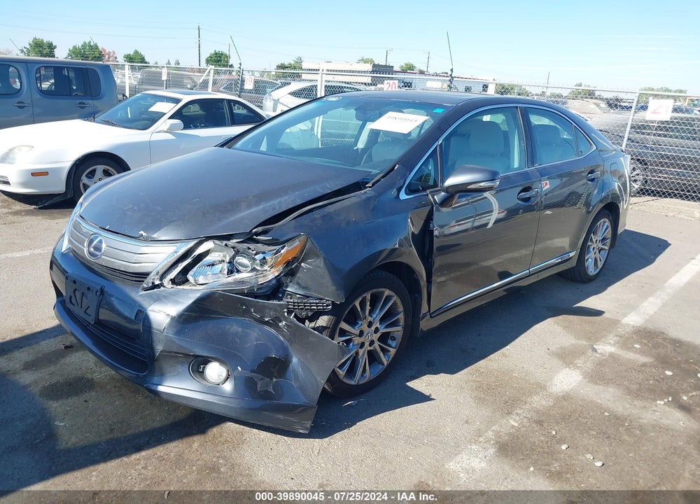 2010 LEXUS HS 250H VIN: JTHBB1BA5A2009800