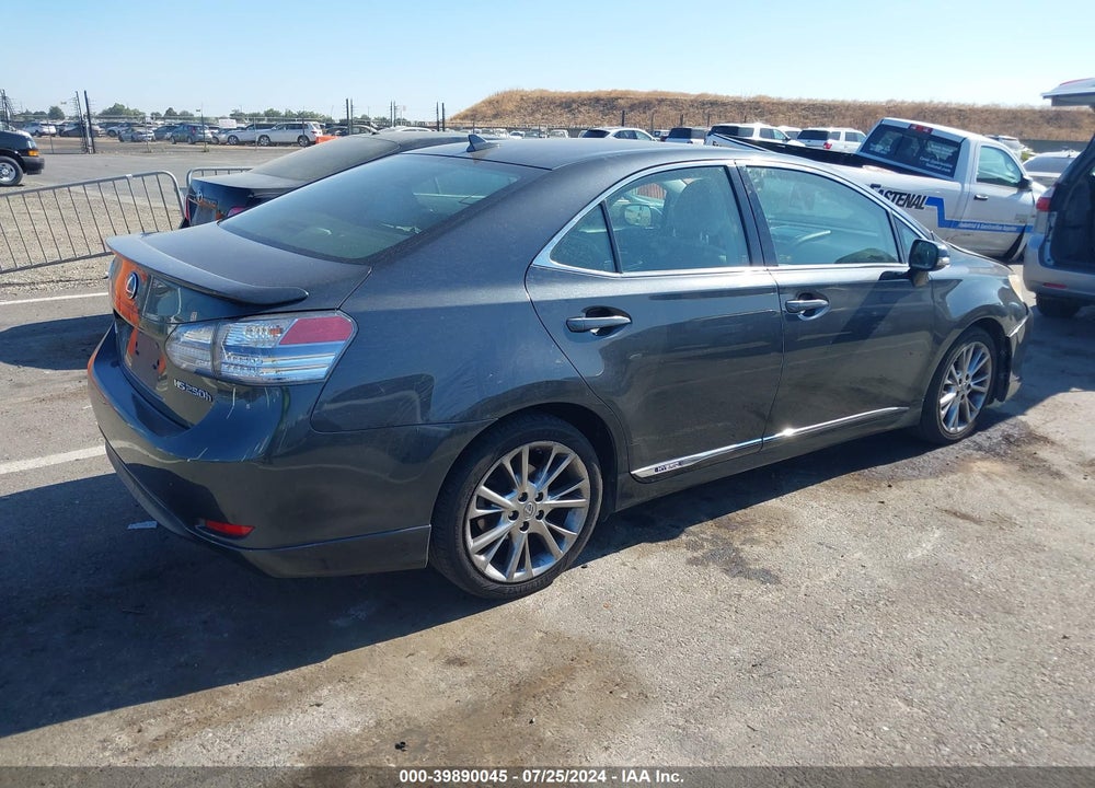 2010 LEXUS HS 250H VIN: JTHBB1BA5A2009800