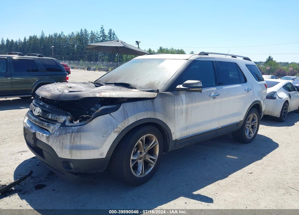 2011 FORD EXPLORER LIMITED VIN: 1FMHK8F8XBGA65856