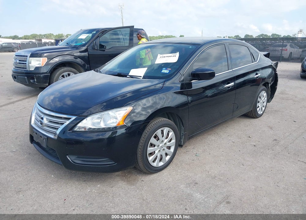 2015 NISSAN SENTRA S VIN: 3N1AB7AP5FY361759